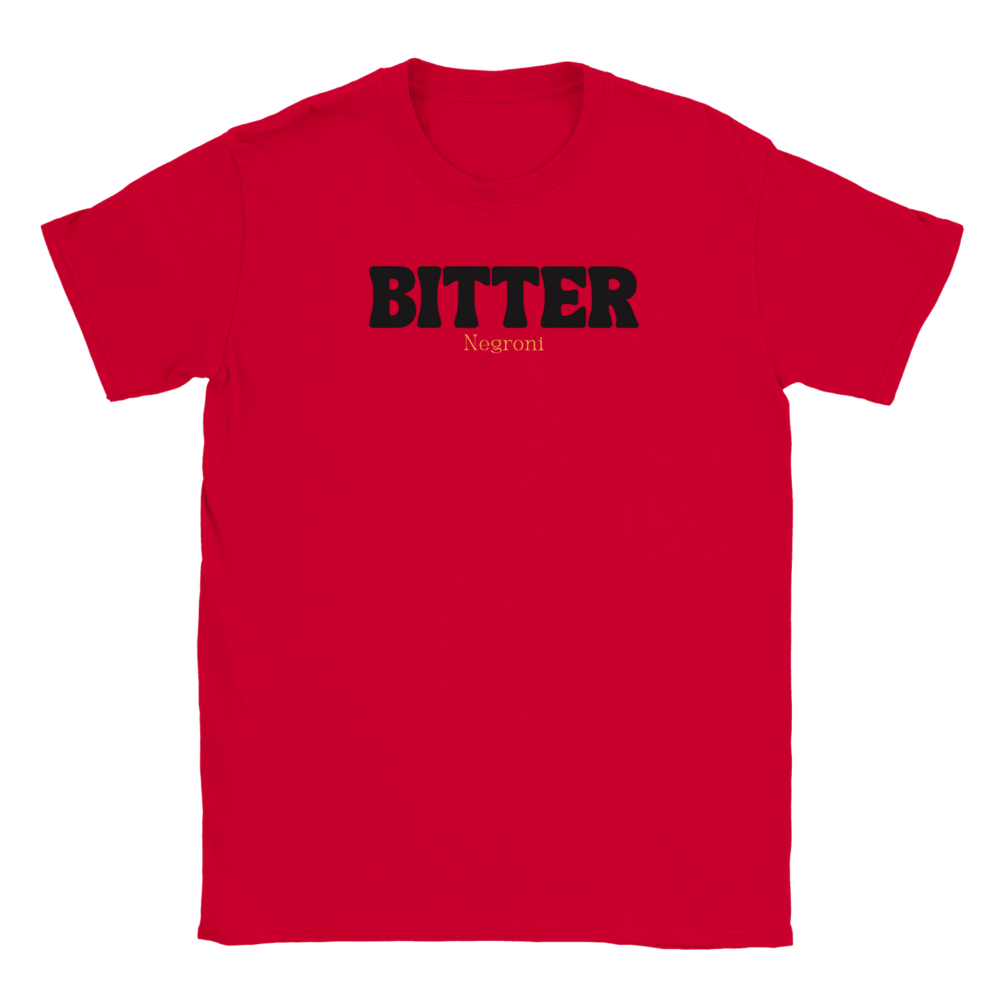 Bitter Negroni - T-shirt Röd