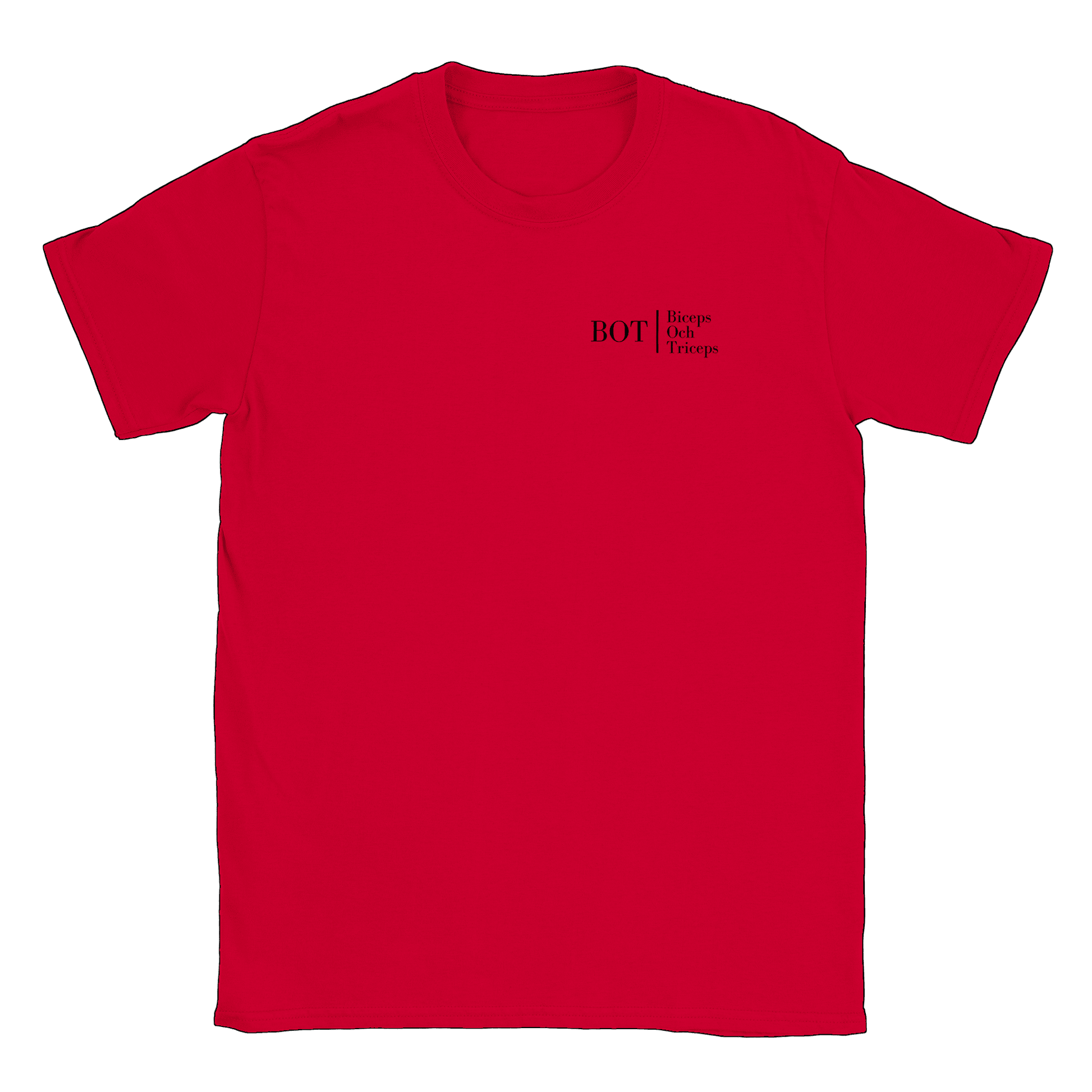 BOT - T-shirt Röd