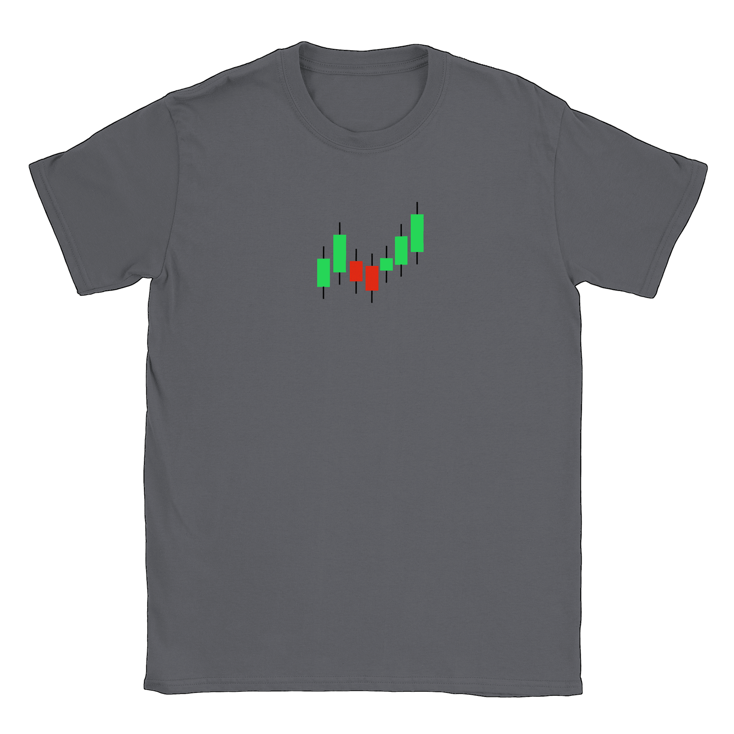 Candlesticks - T-shirt Charcoal