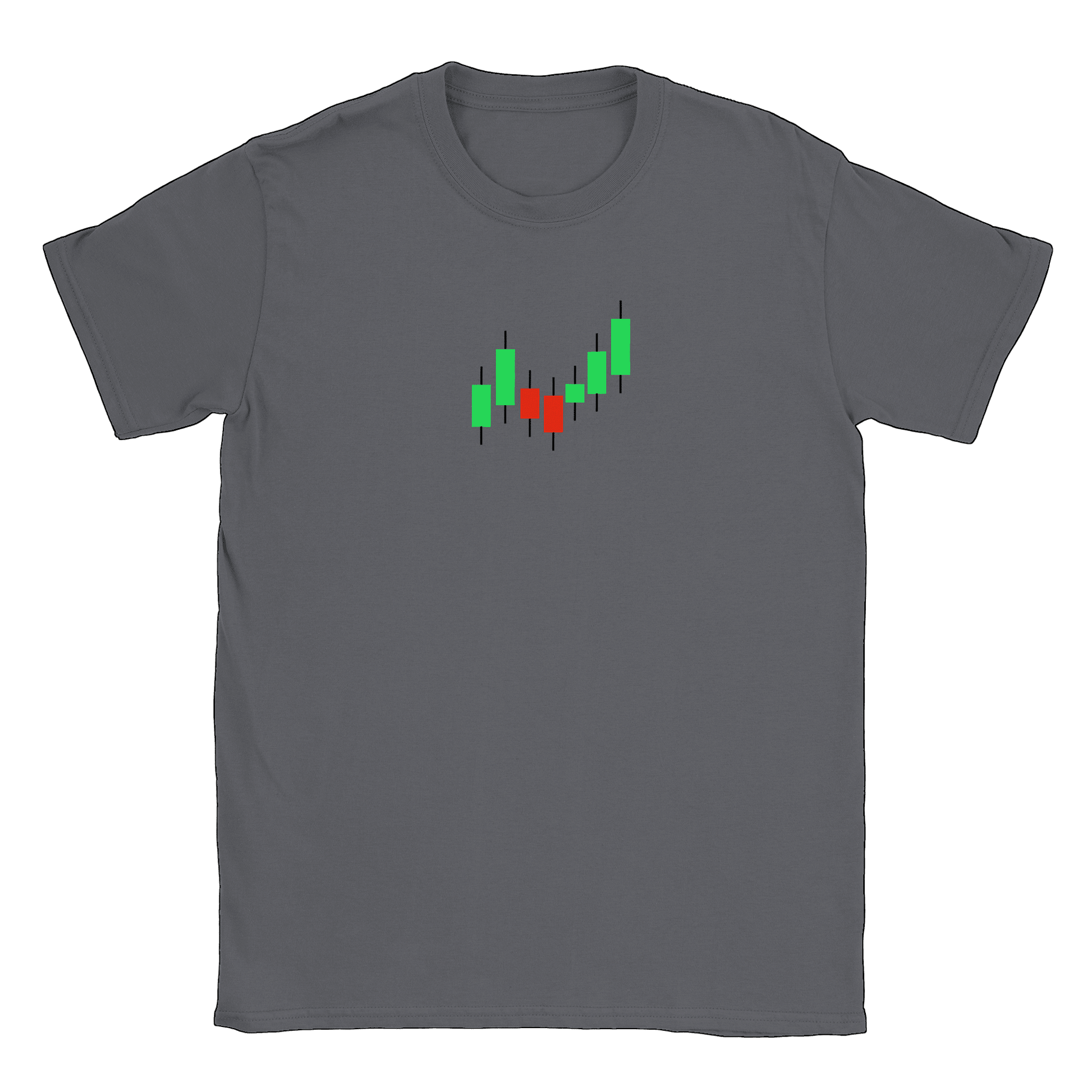Candlesticks - T-shirt Charcoal