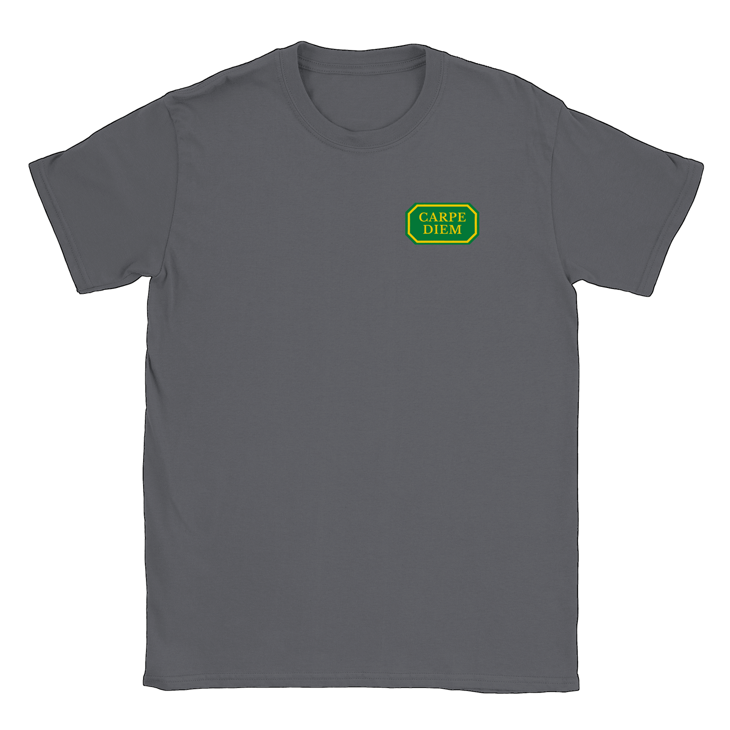 Carpe Diem liten - T-shirt Charcoal
