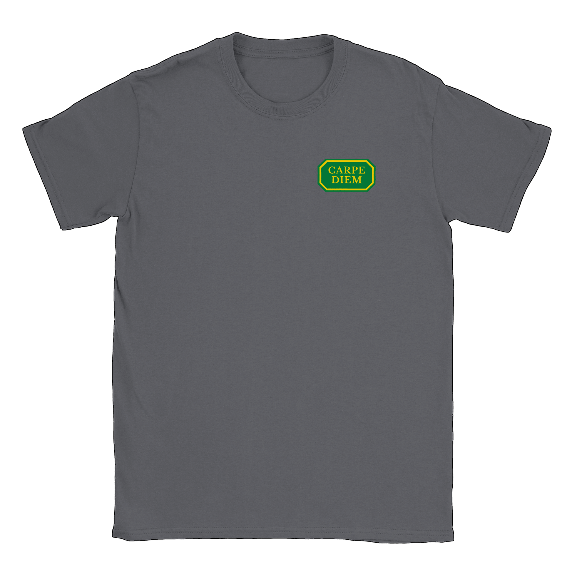 Carpe Diem liten - T-shirt Charcoal