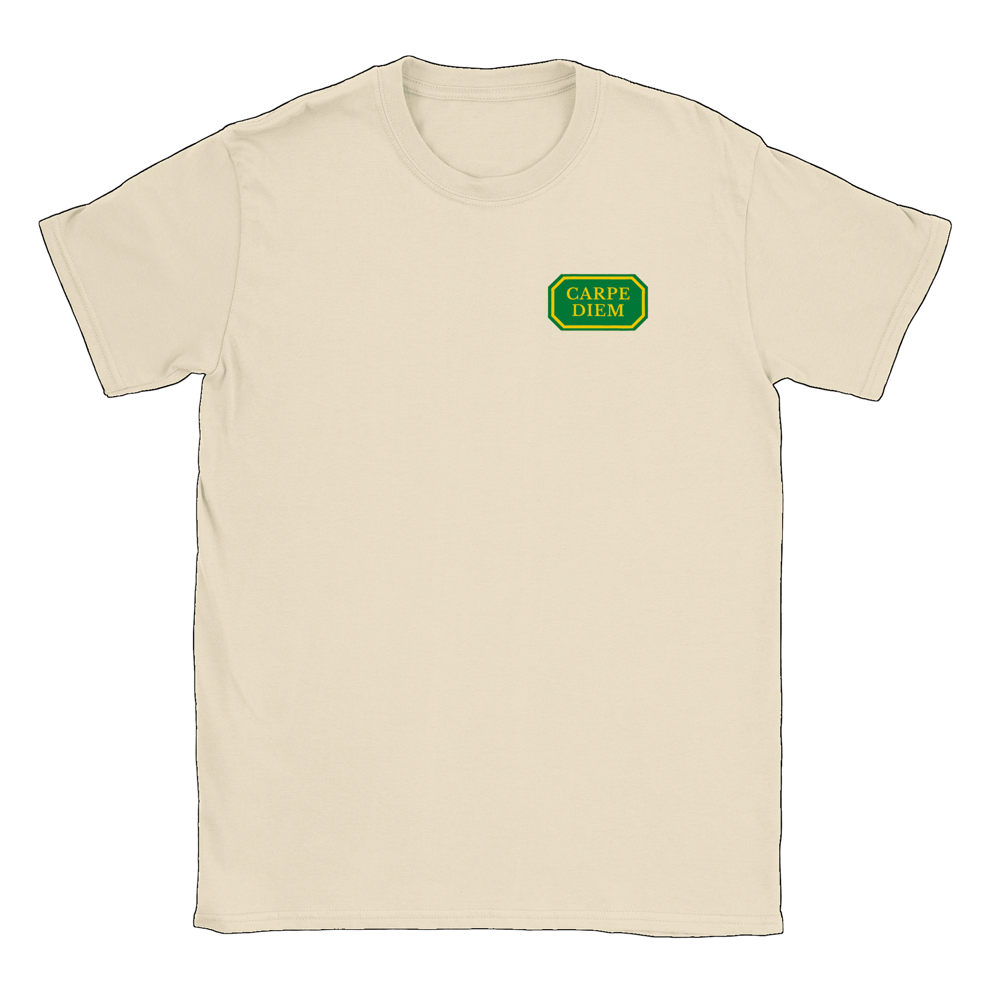 Carpe Diem liten - T-shirt Natural