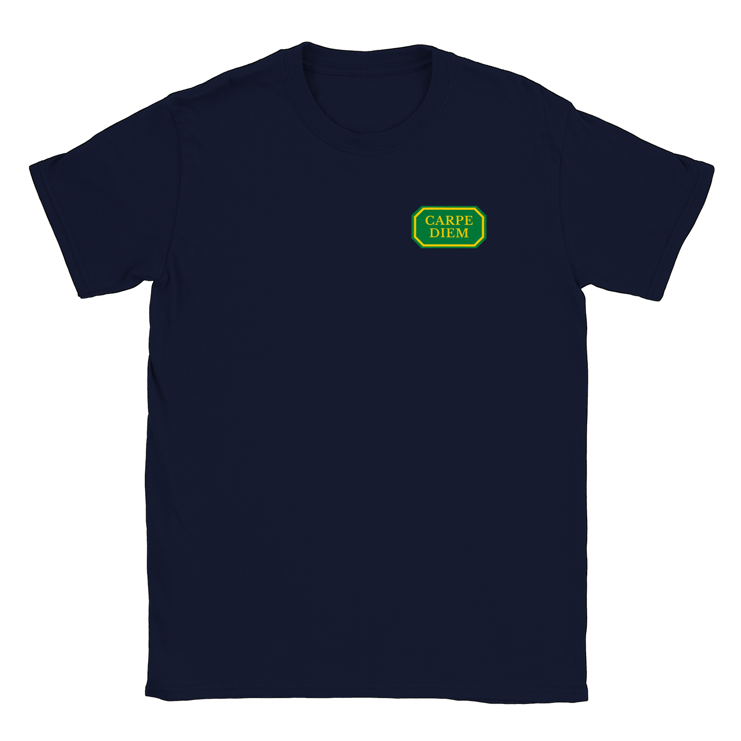 Carpe Diem liten - T-shirt Navy
