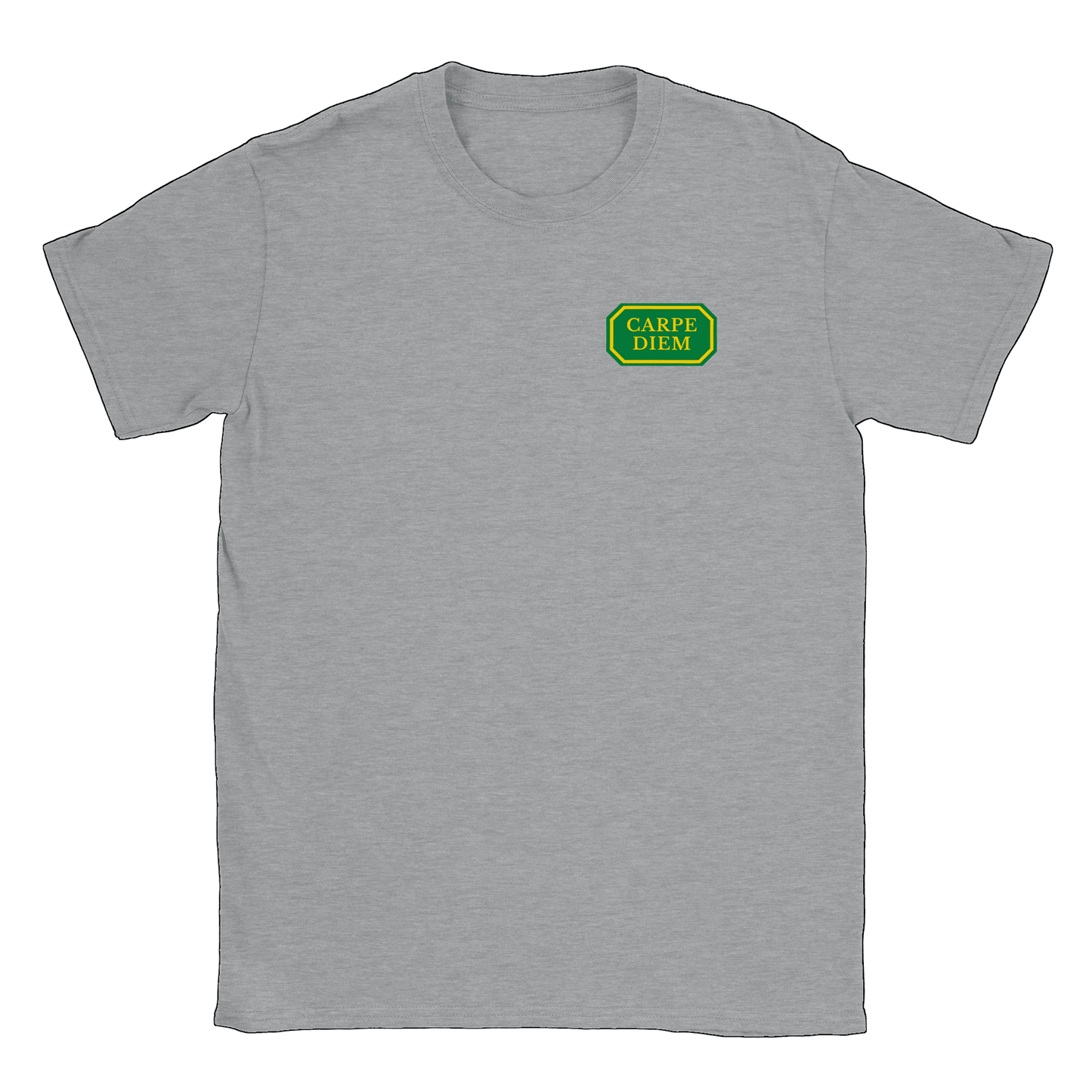 Carpe Diem liten - T-shirt Sports Grey