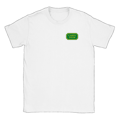 Carpe Diem liten - T-shirt Vit