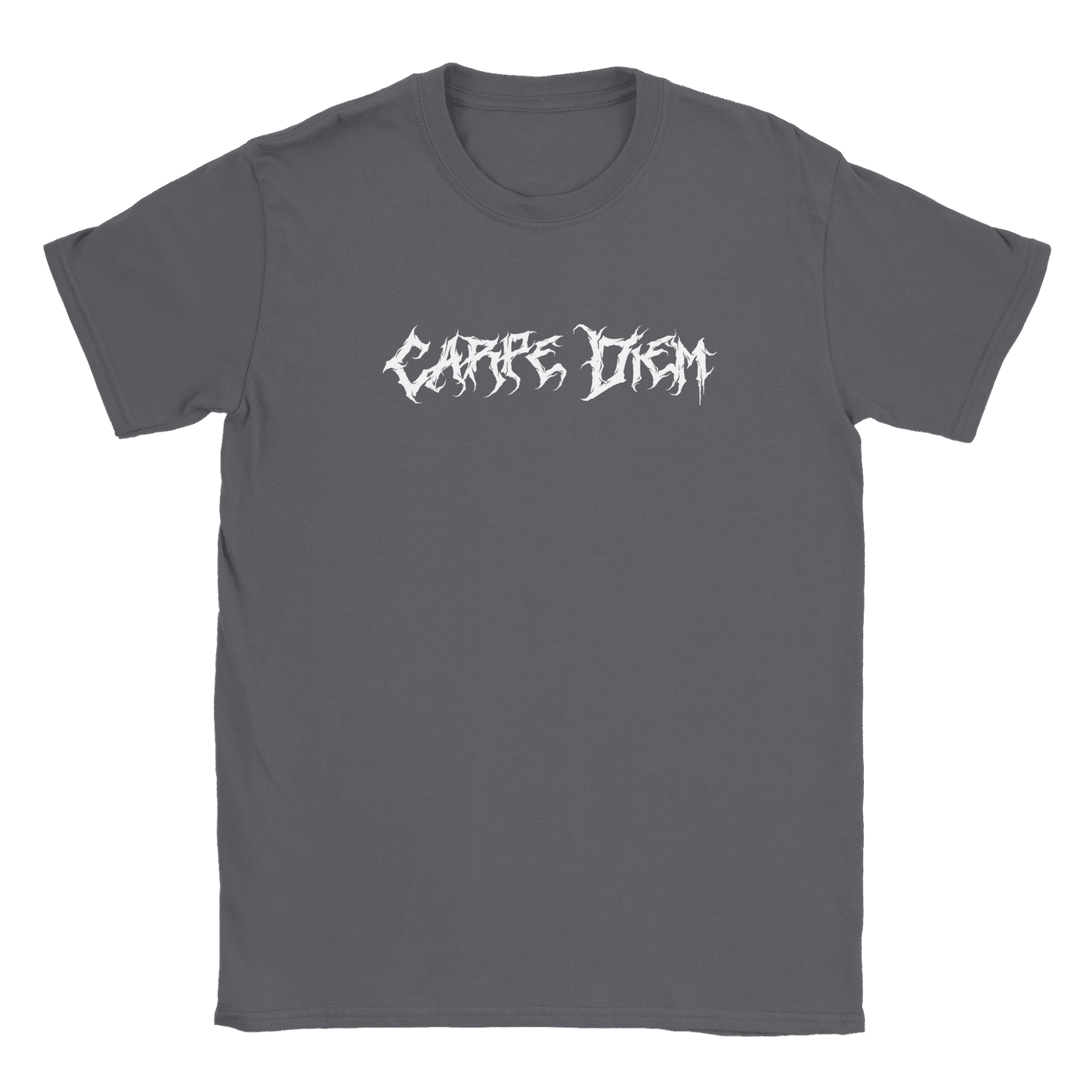 Carpe Diem Metal - T-shirt Charcoal