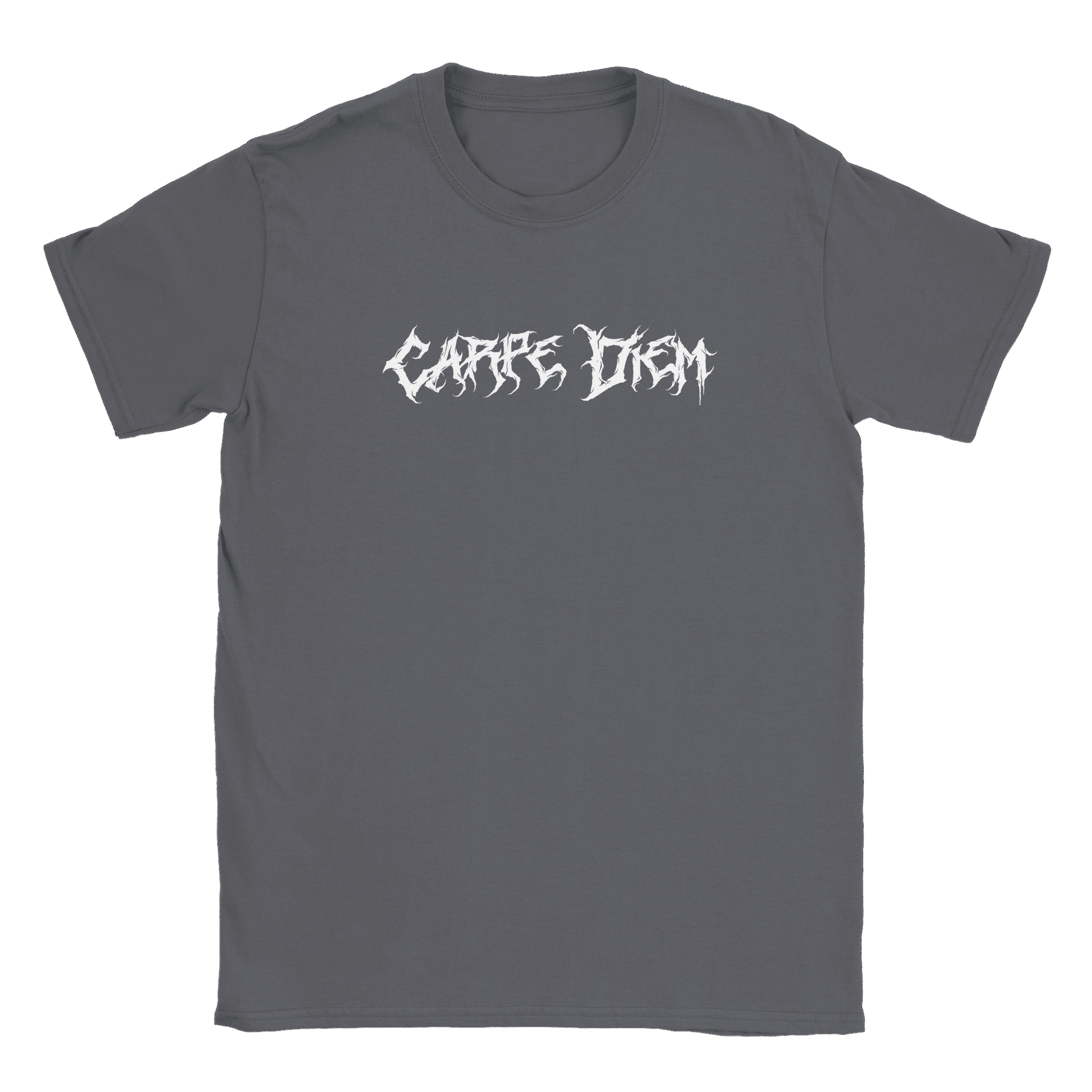 Carpe Diem Metal - T-shirt Charcoal