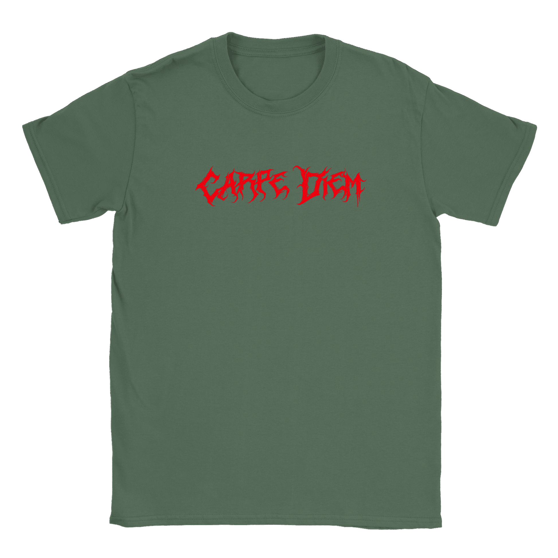Carpe Diem Metal - T-shirt Military Green