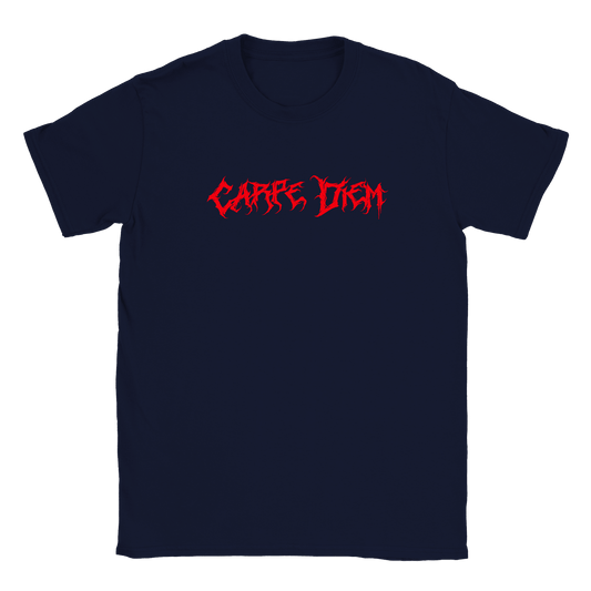 Carpe Diem Metal - T-shirt Navy