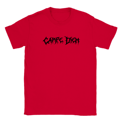 Carpe Diem Metal - T-shirt Röd