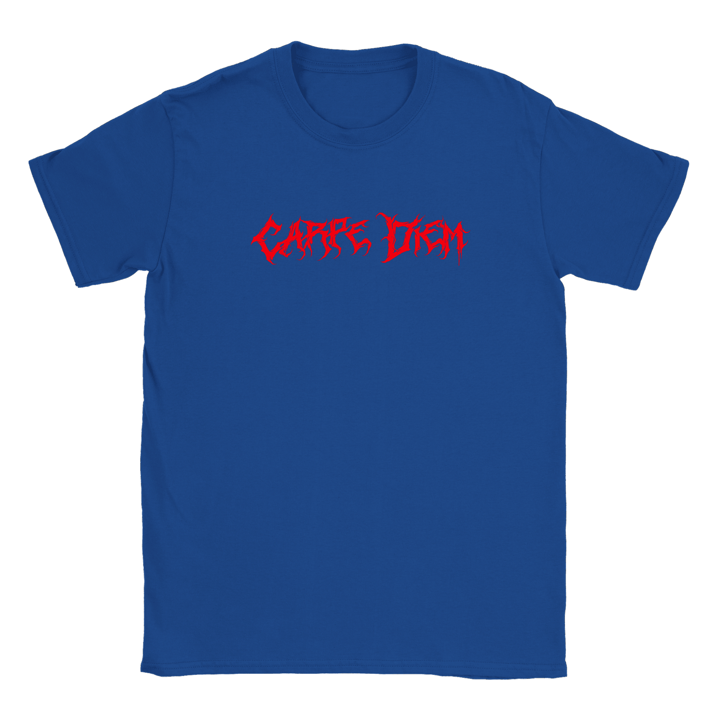 Carpe Diem Metal - T-shirt Royal