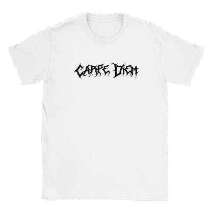 Carpe Diem Metal - T-shirt Vit