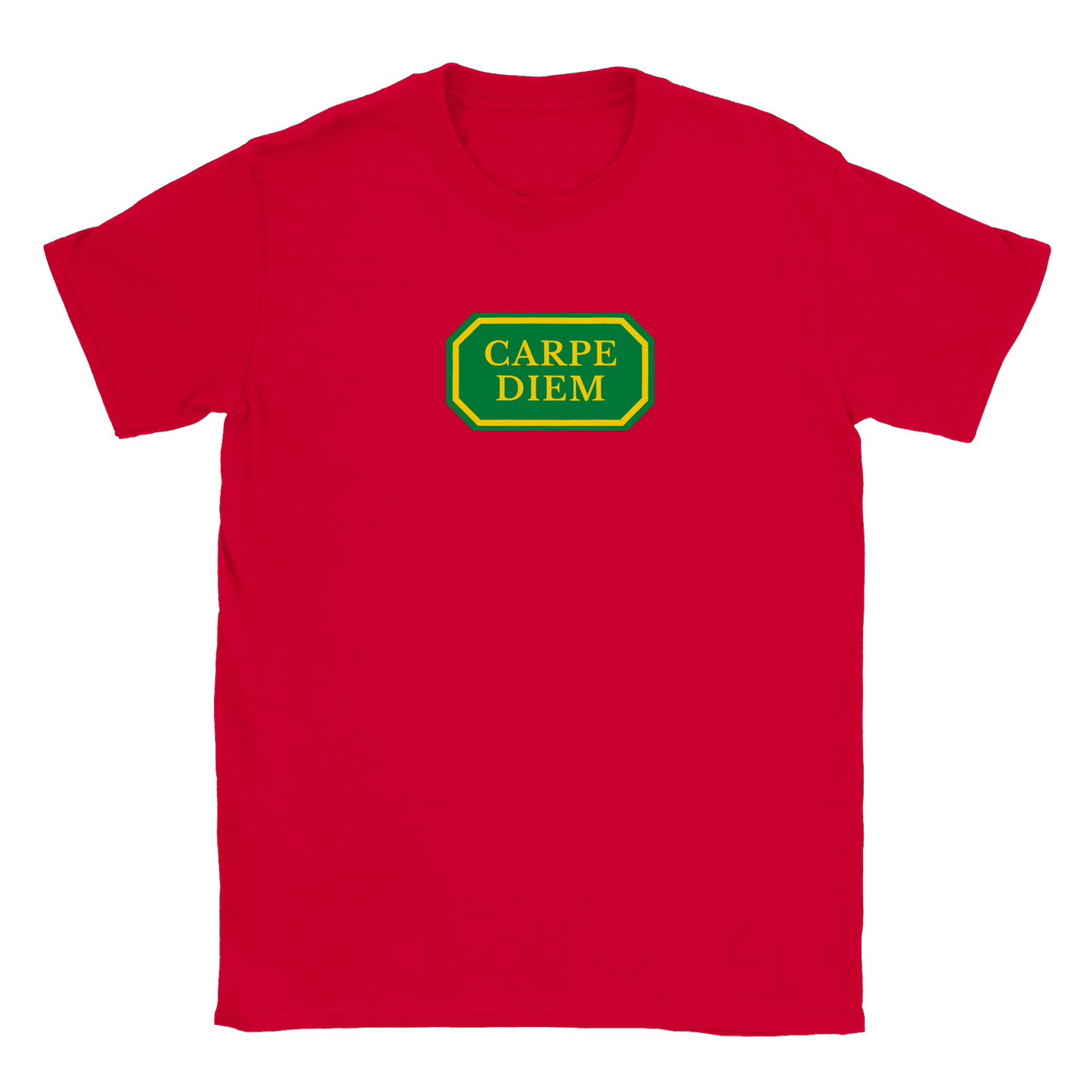 Carpe Diem - T-shirt Röd