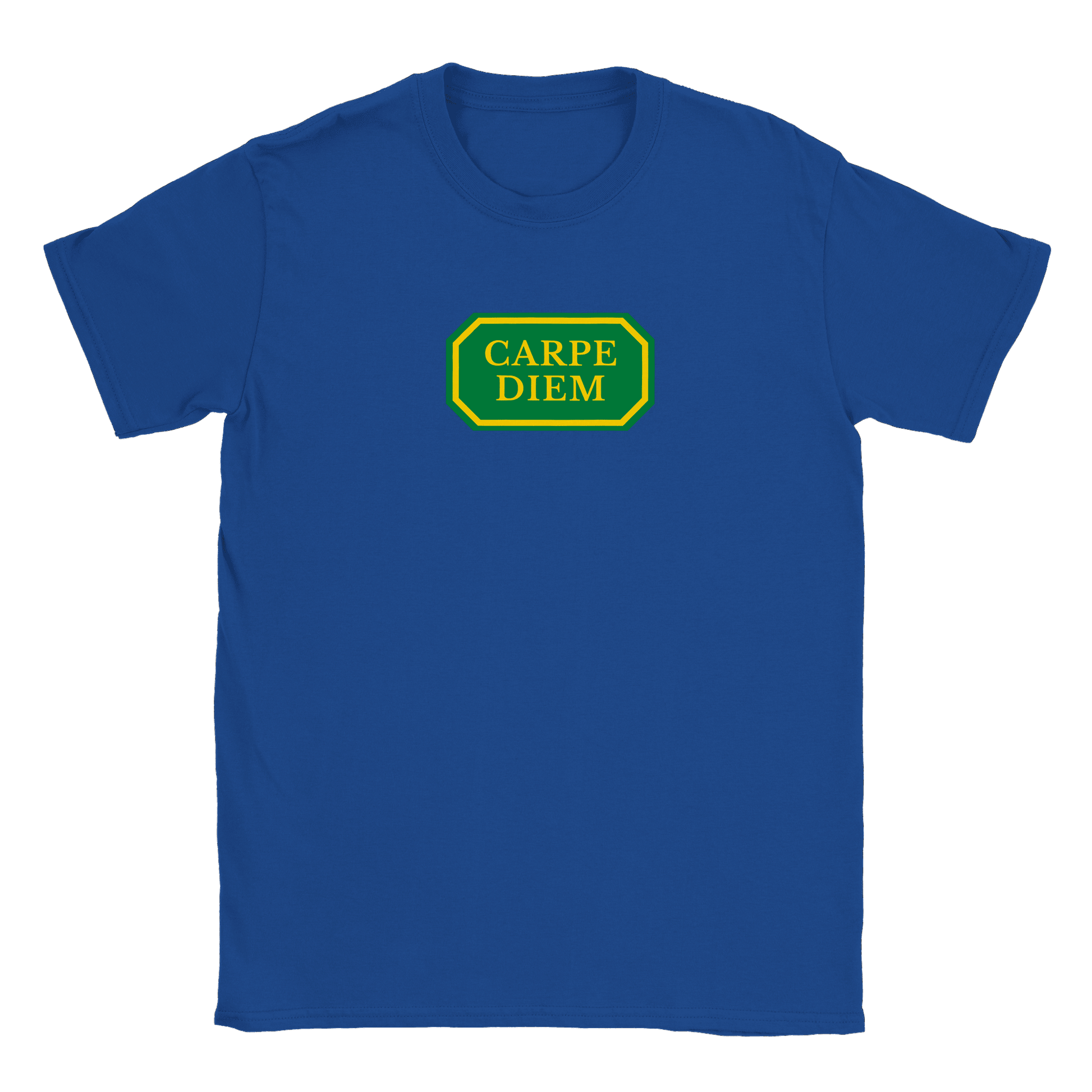 Carpe Diem - T-shirt Royal