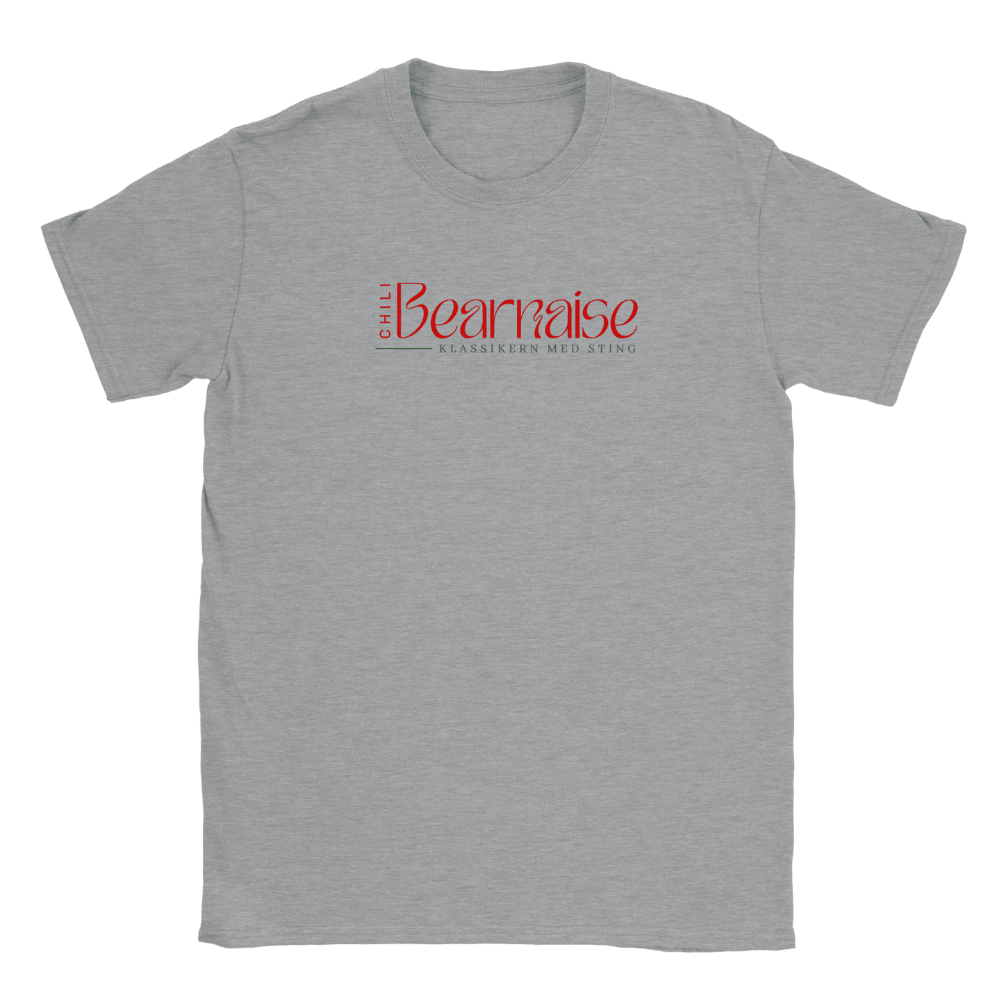Chilibearnaise - T-shirt Grå