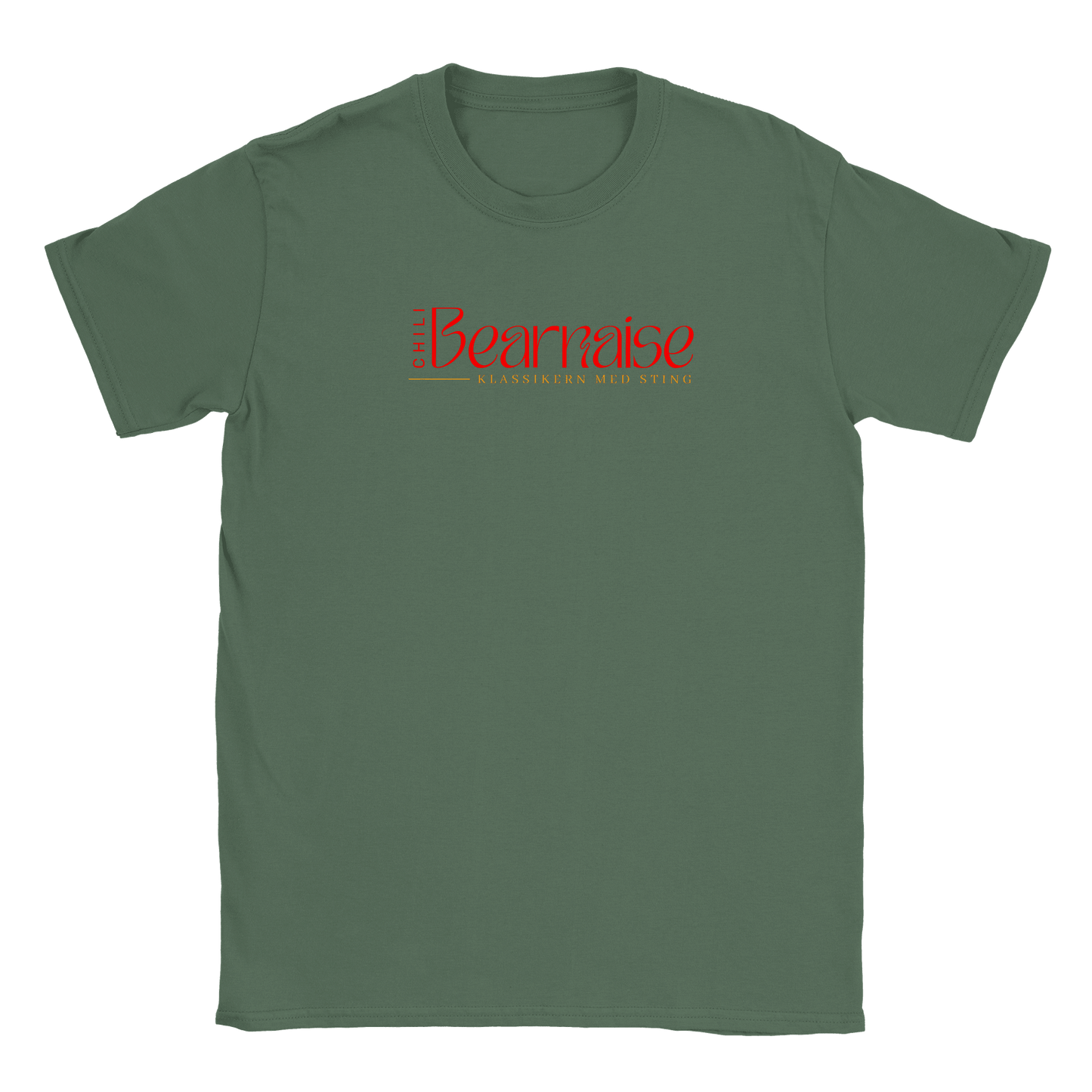 Chilibearnaise - T-shirt Militärgrön