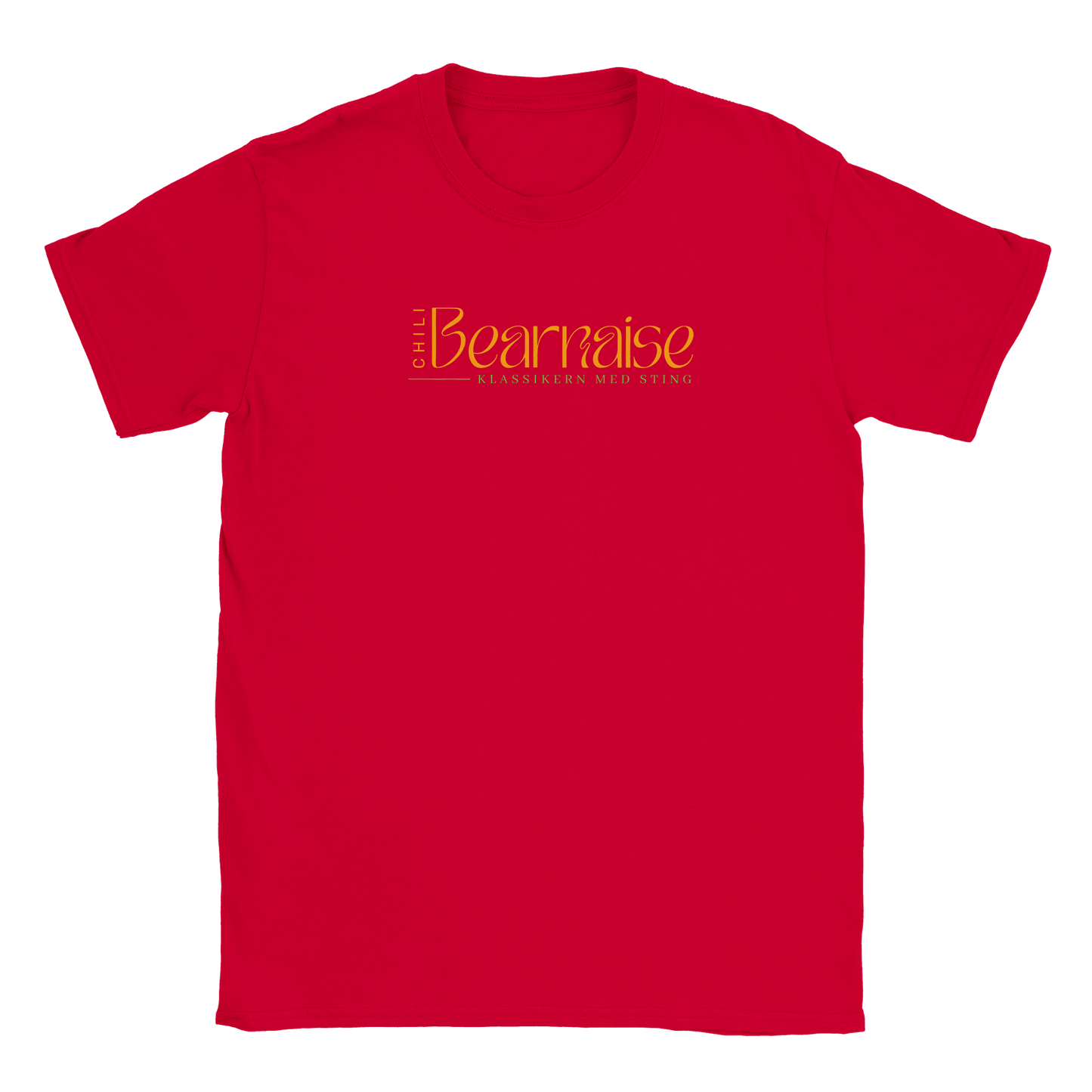 Chilibearnaise - T-shirt Röd