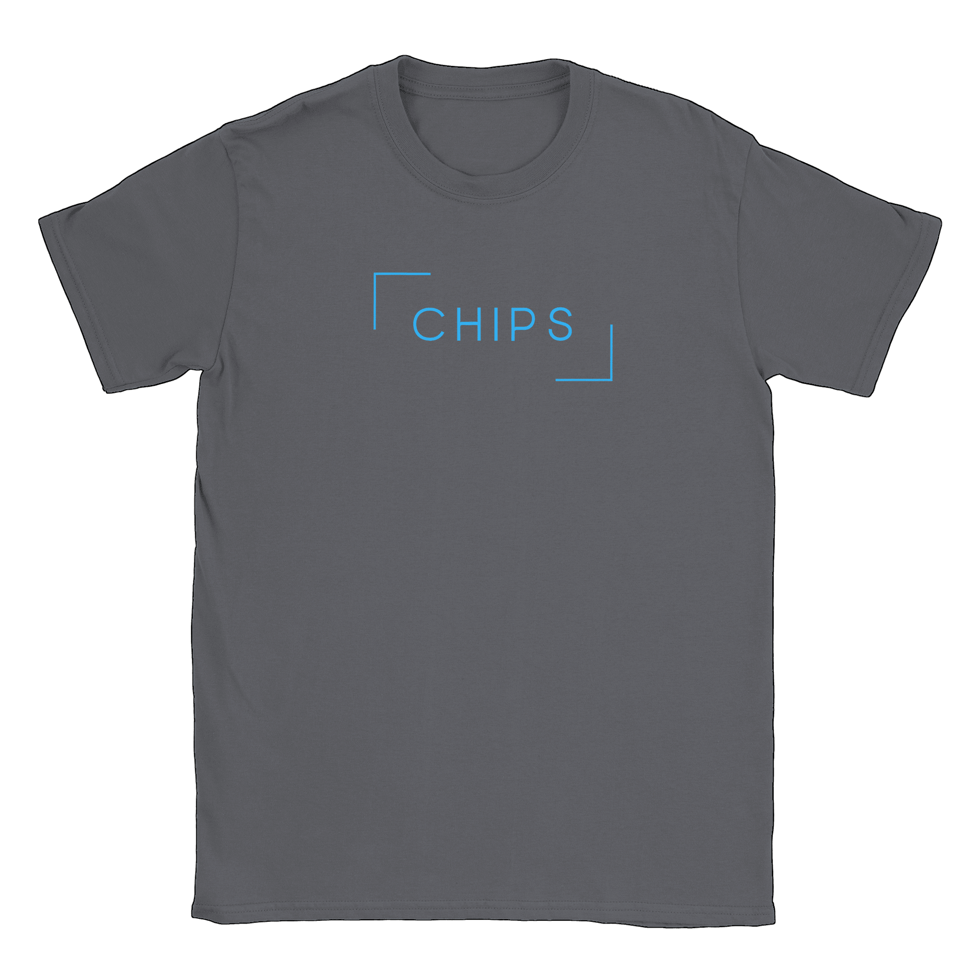 Chips logo - T-shirt Charcoal