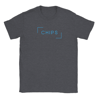 Chips logo - T-shirt Mörk Ljung