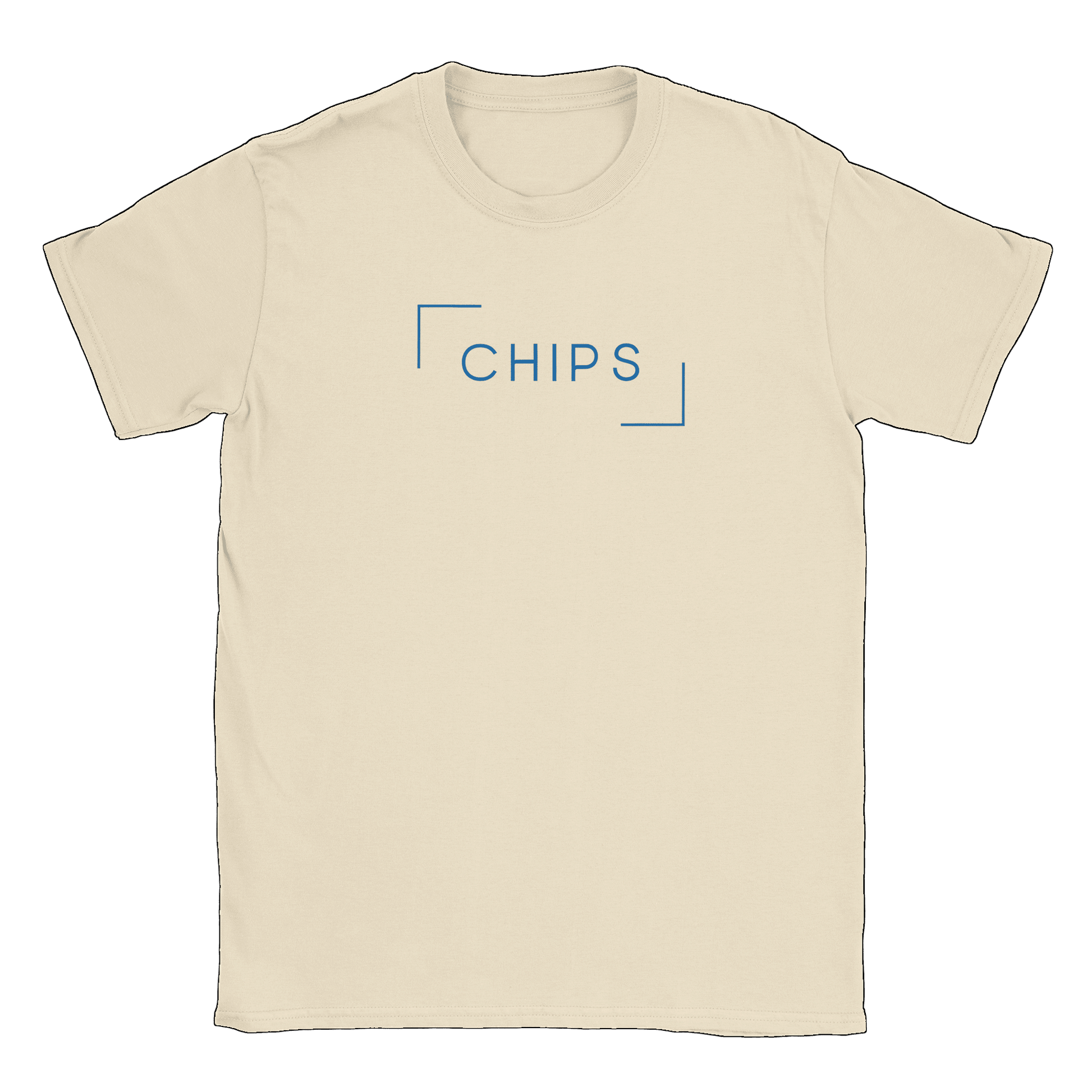 Chips logo - T-shirt Natural