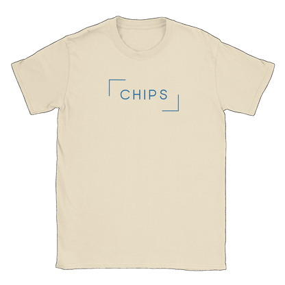 Chips logo - T-shirt Natural