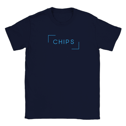 Chips logo - T-shirt Navy