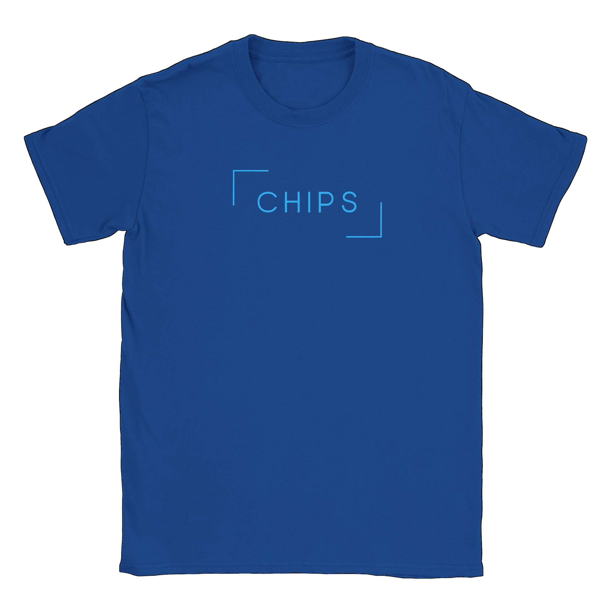 Chips logo - T-shirt Royal