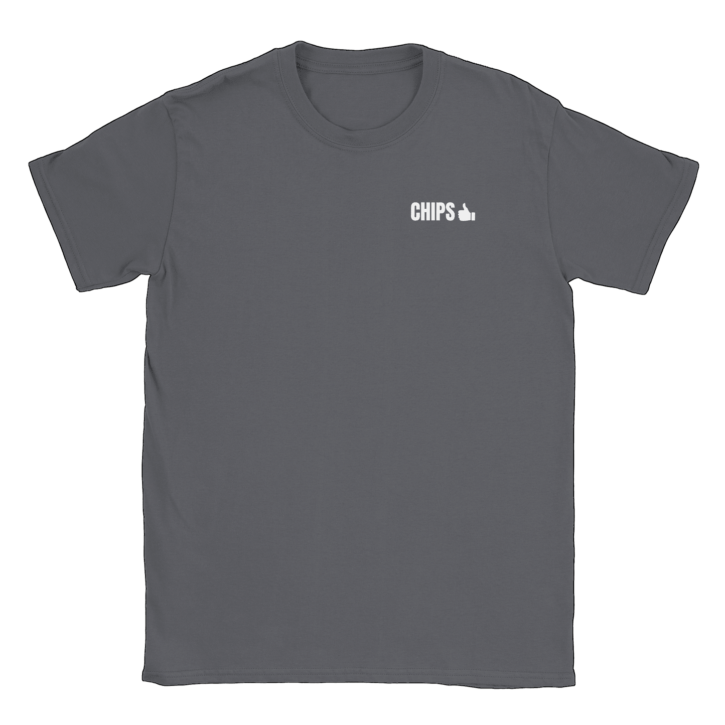 Chips - T-shirt Charcoal