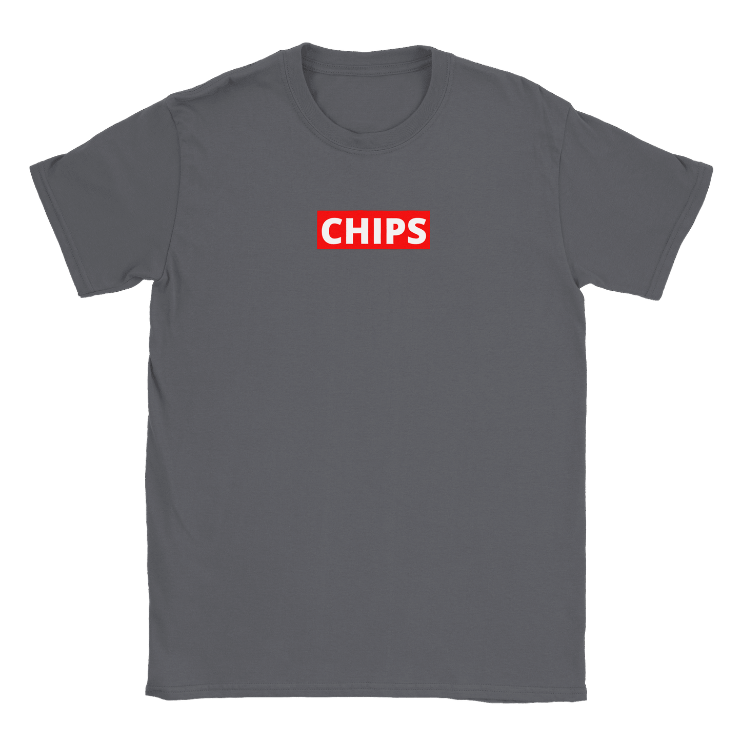 CHIPS - T-shirt Charcoal