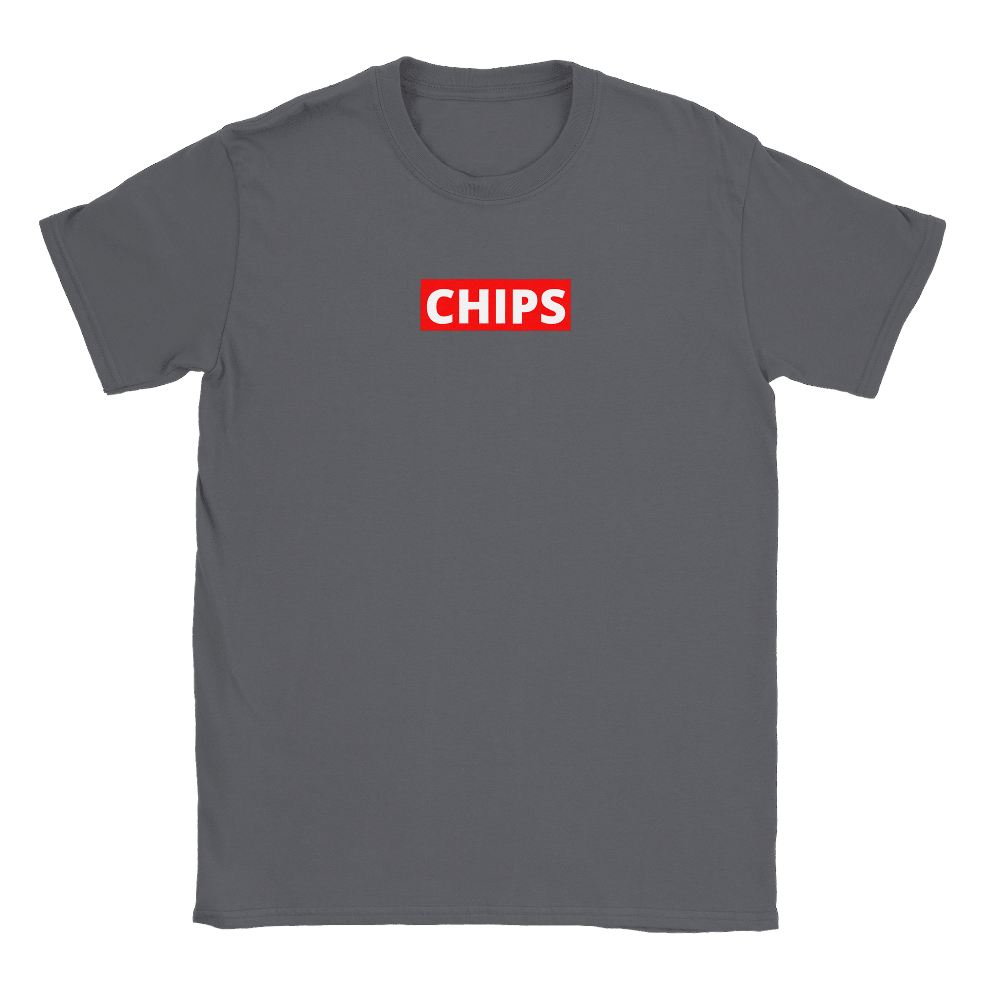 CHIPS - T-shirt Charcoal