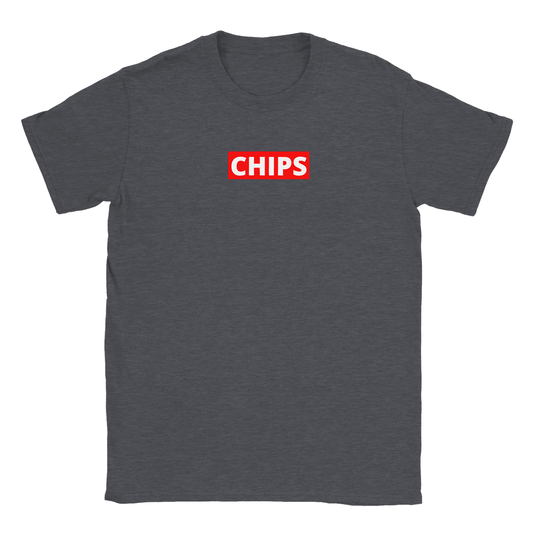 CHIPS - T-shirt Mörk Ljung