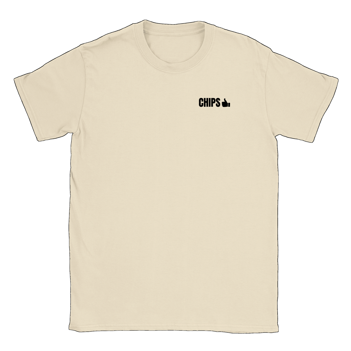 Chips - T-shirt Natural