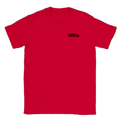 Chips - T-shirt Röd