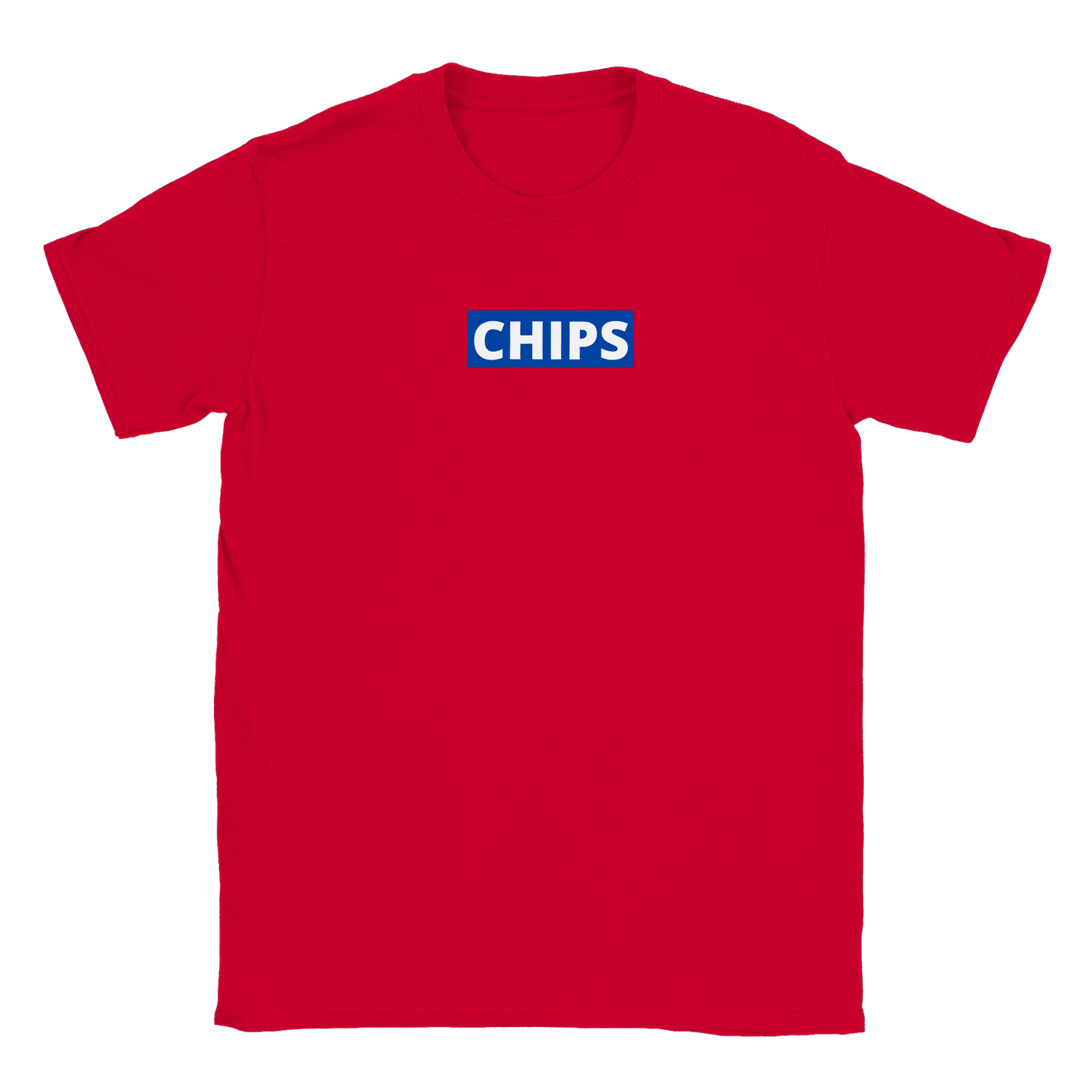 CHIPS - T-shirt Röd