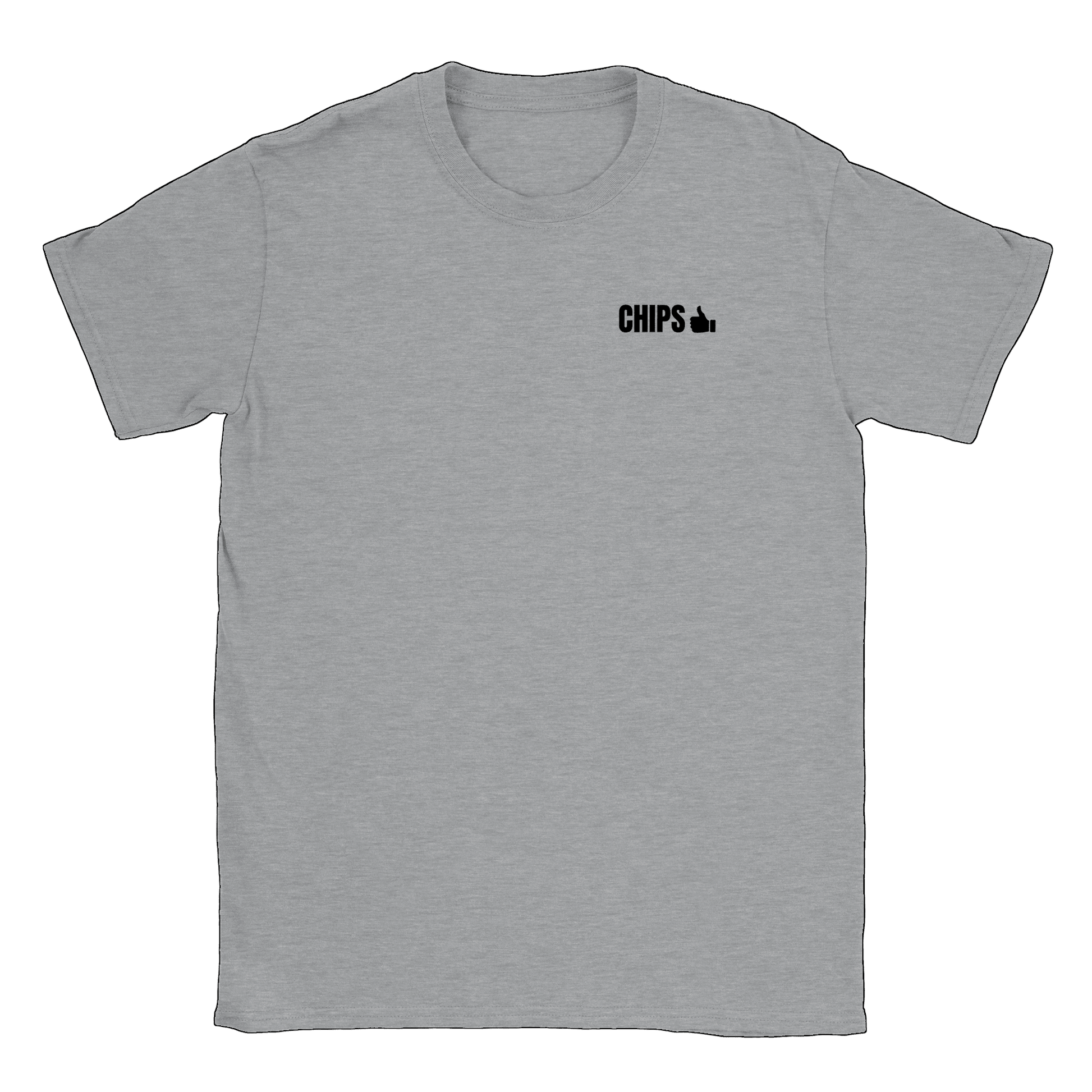 Chips - T-shirt Sports Grey