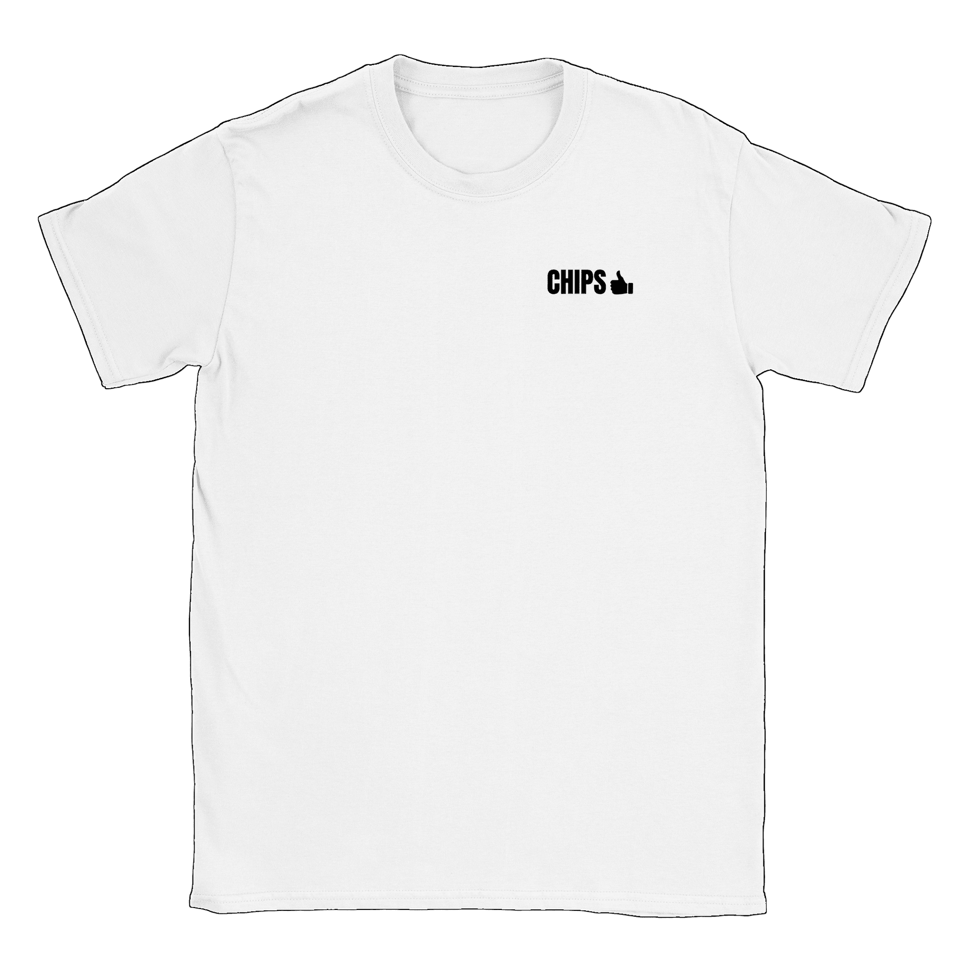 Chips - T-shirt Vit