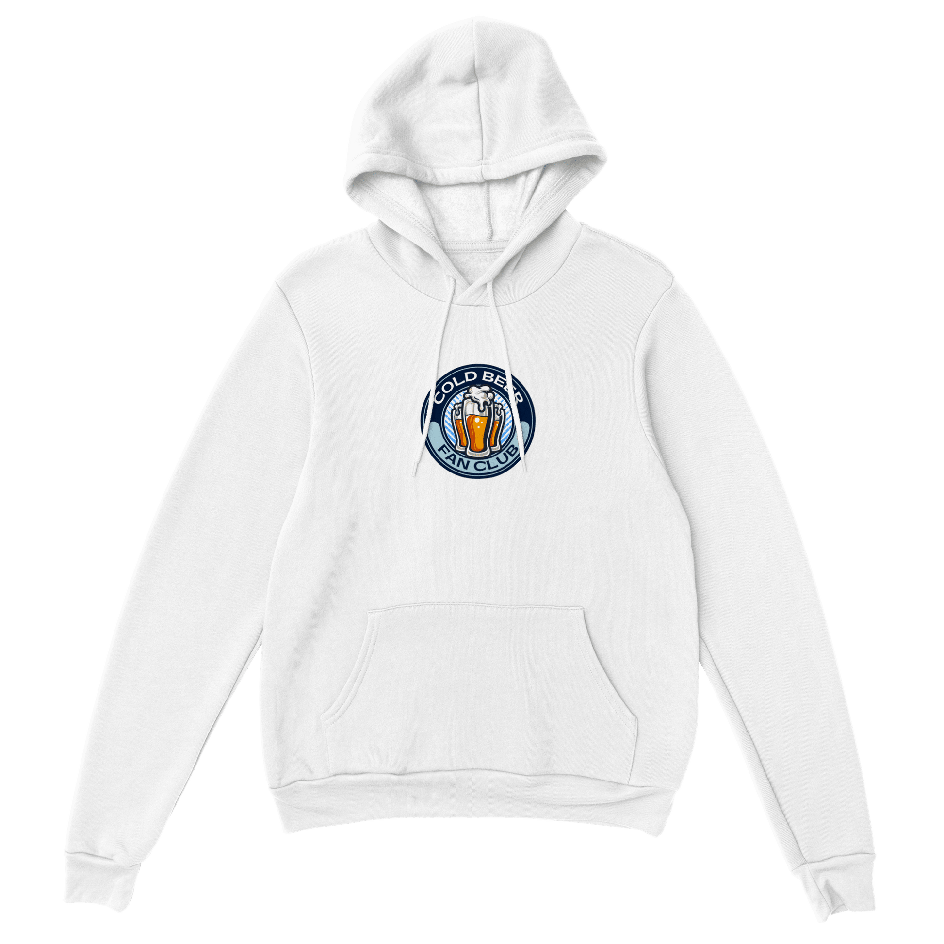 Cold Beer Fan Club - Hoodie Vit