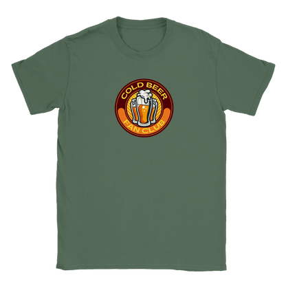 Cold Beer Fan Club - T-shirt Military Green