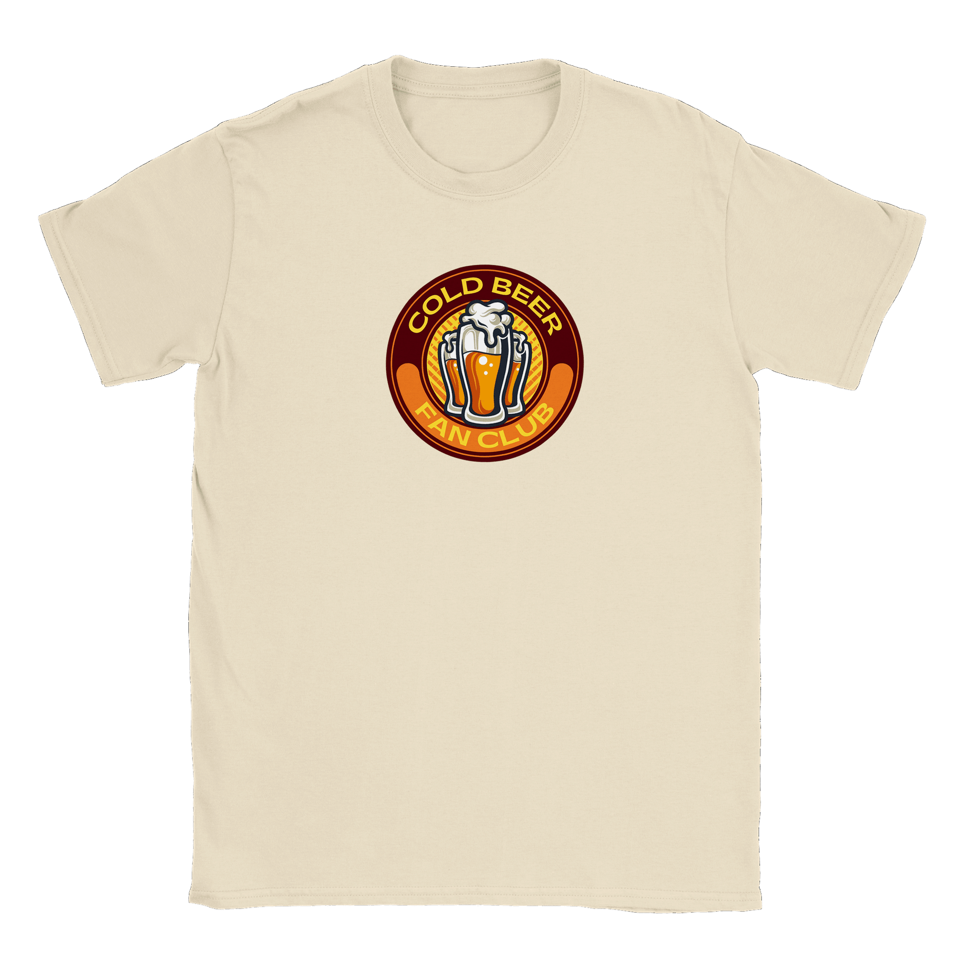 Cold Beer Fan Club - T-shirt Natural
