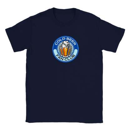 Cold Beer Fan Club - T-shirt Navy