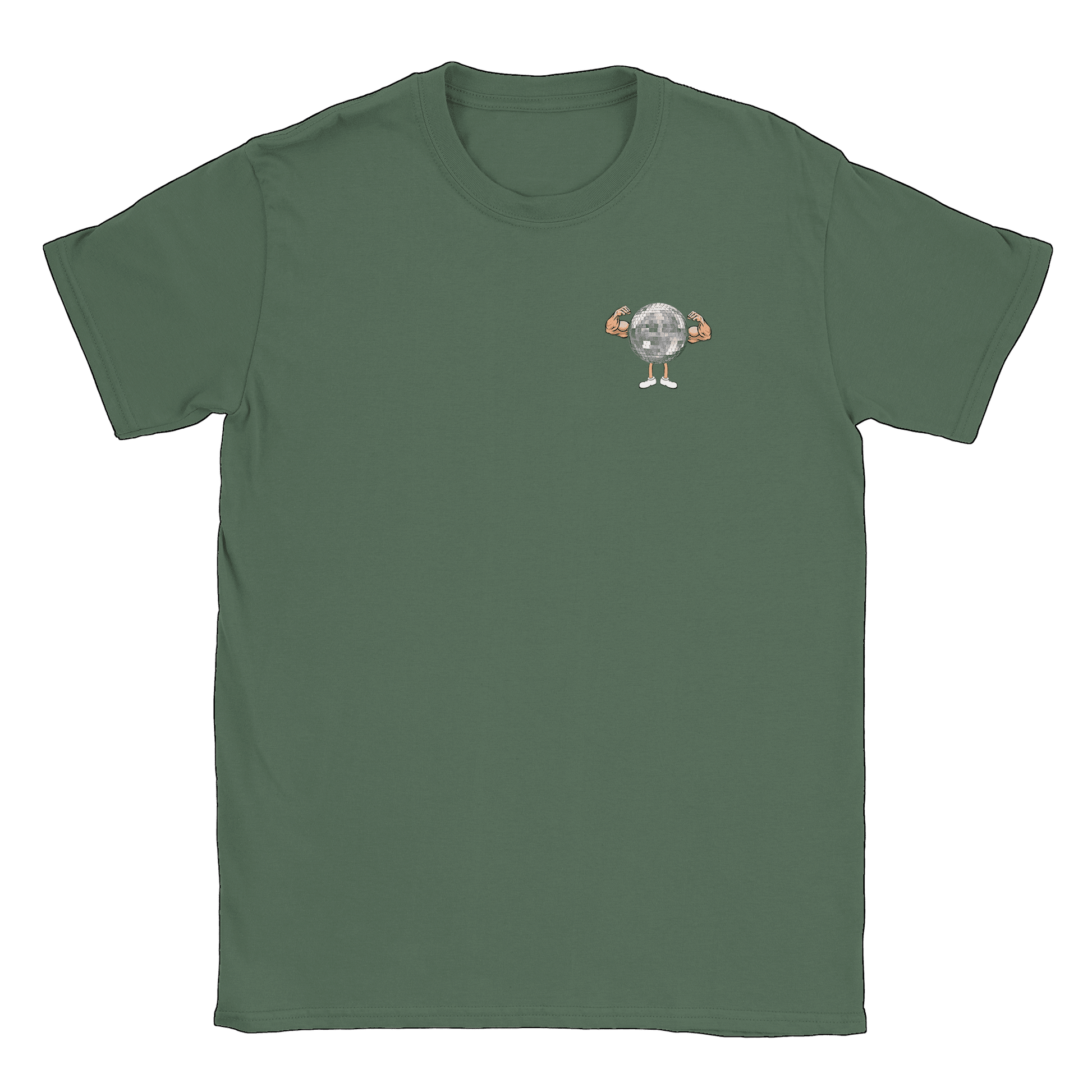 Den lille Discogymmaren - T-shirt Military Green