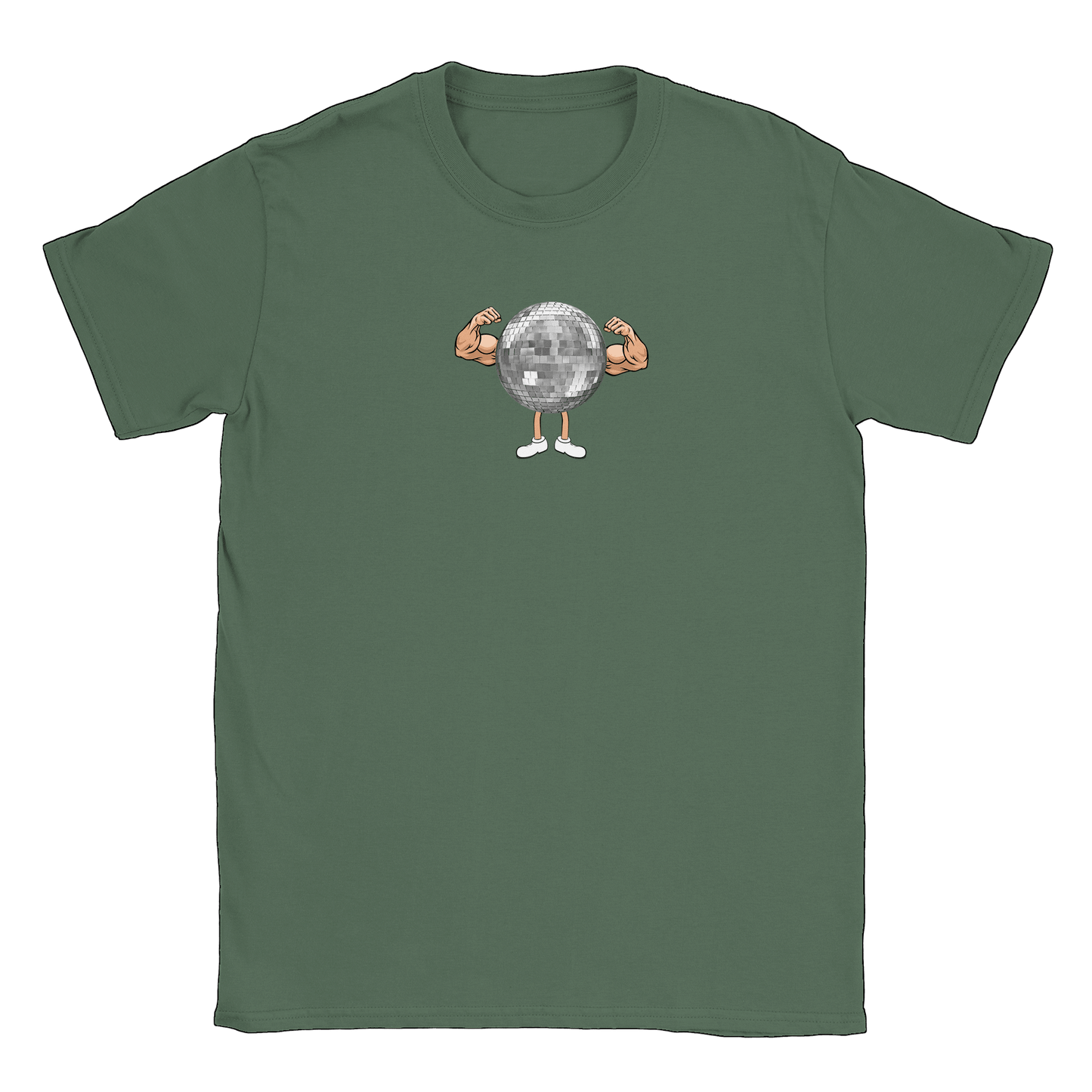 Discogymmaren - T-shirt Military Green