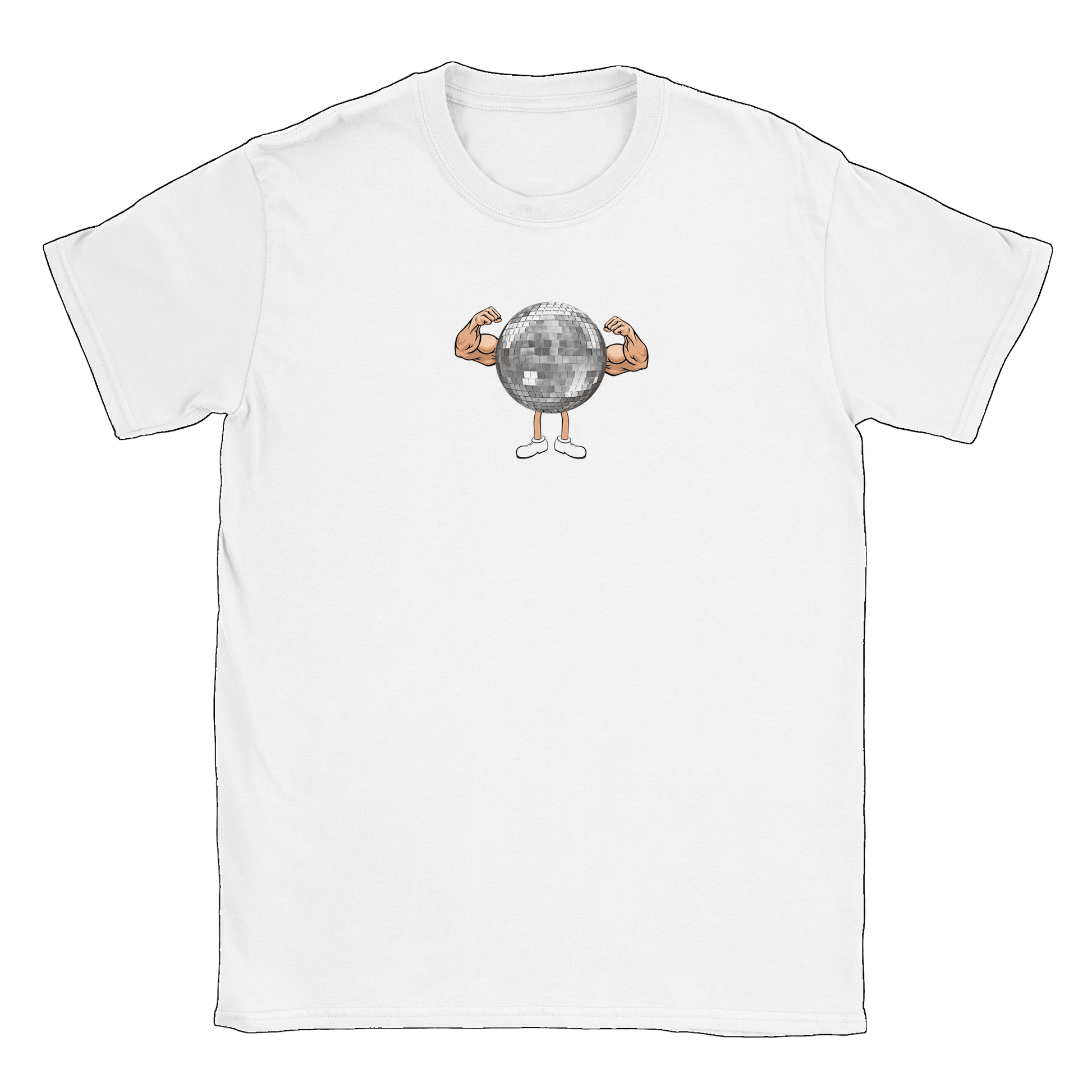 Discogymmaren - T-shirt Vit
