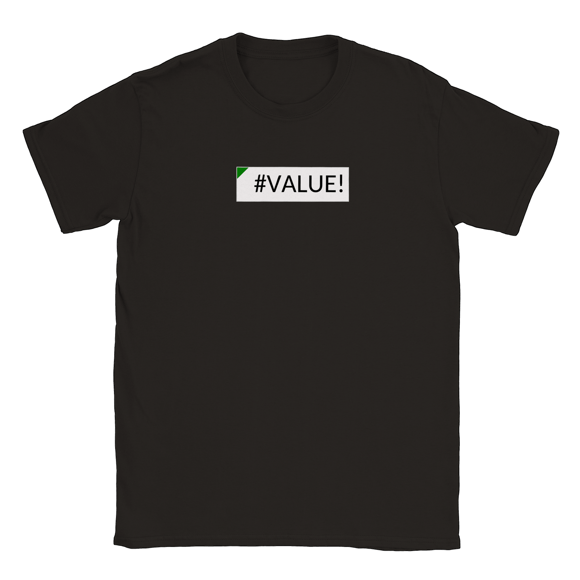 Excel Error Value - T-shirt Svart