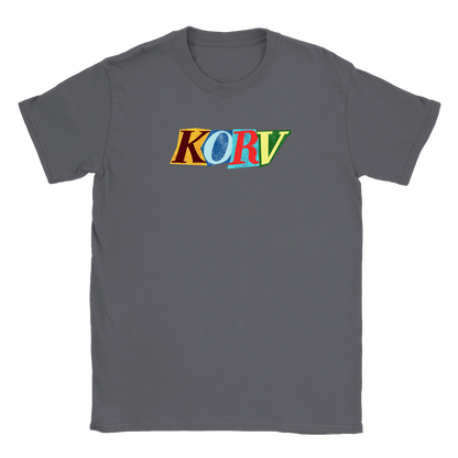 Färgglad Korv - T-shirt Charcoal
