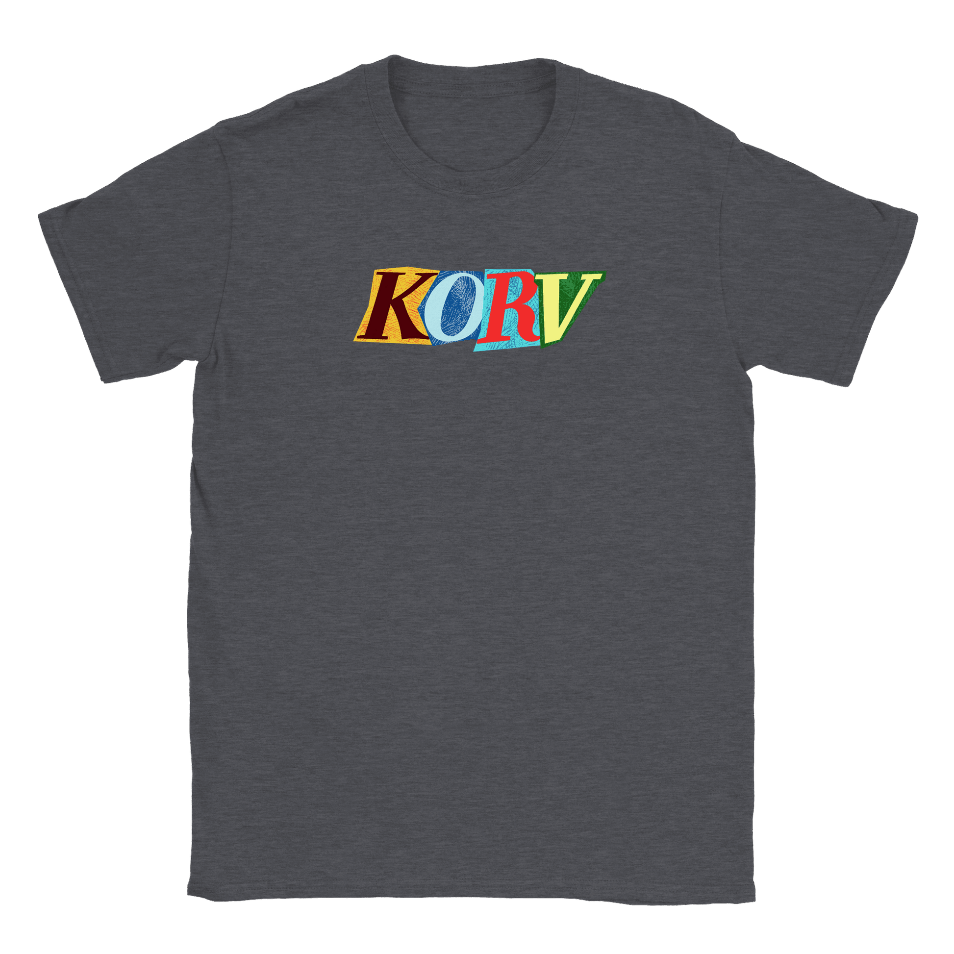 Färgglad Korv - T-shirt Mörk Ljung