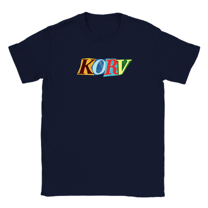 Färgglad Korv - T-shirt Navy