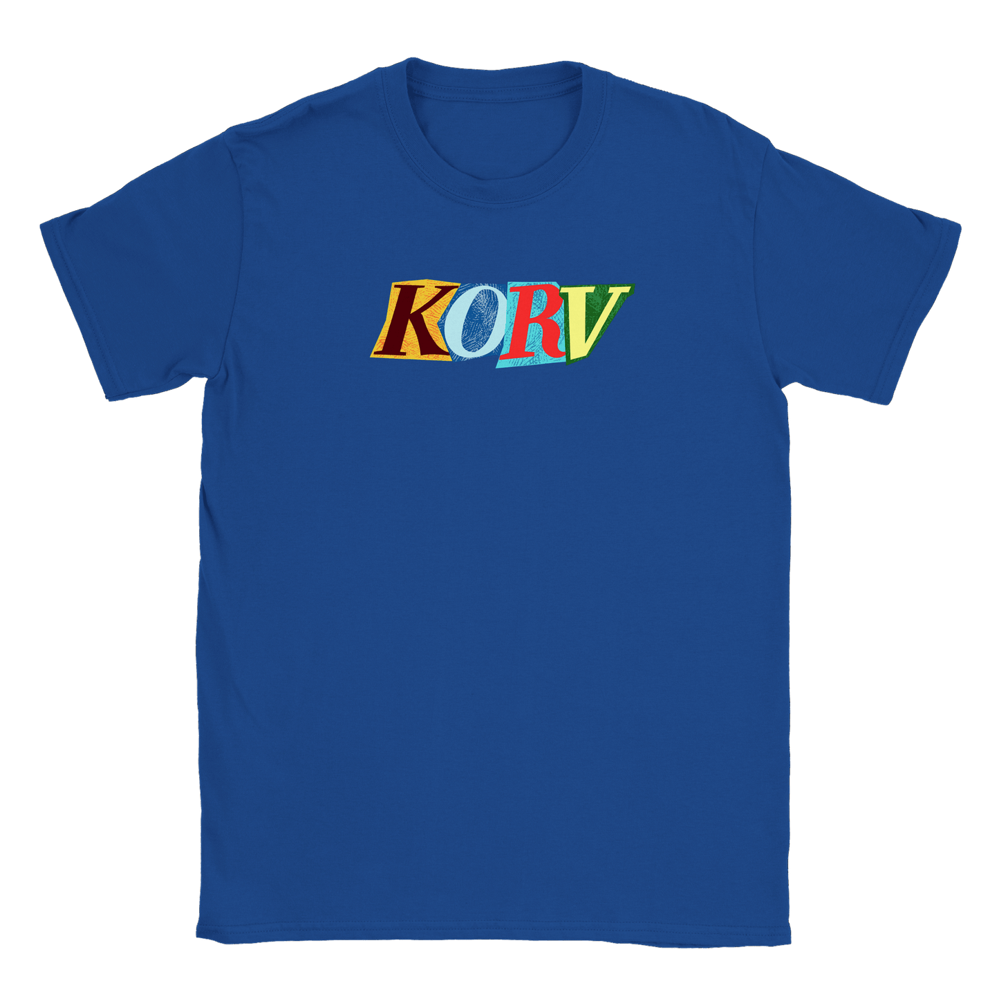 Färgglad Korv - T-shirt Royal