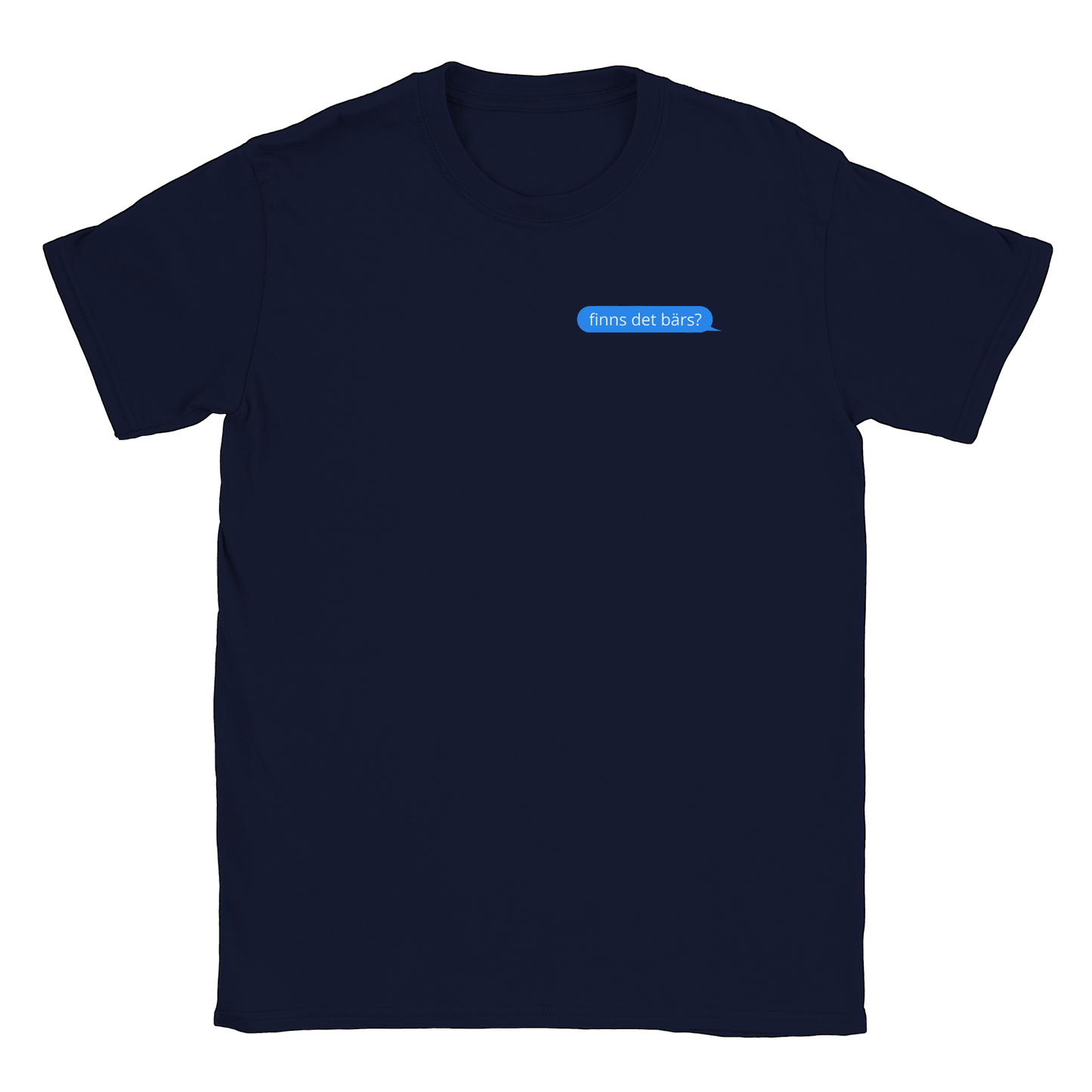 Finns det bärs? - T-shirt Navy